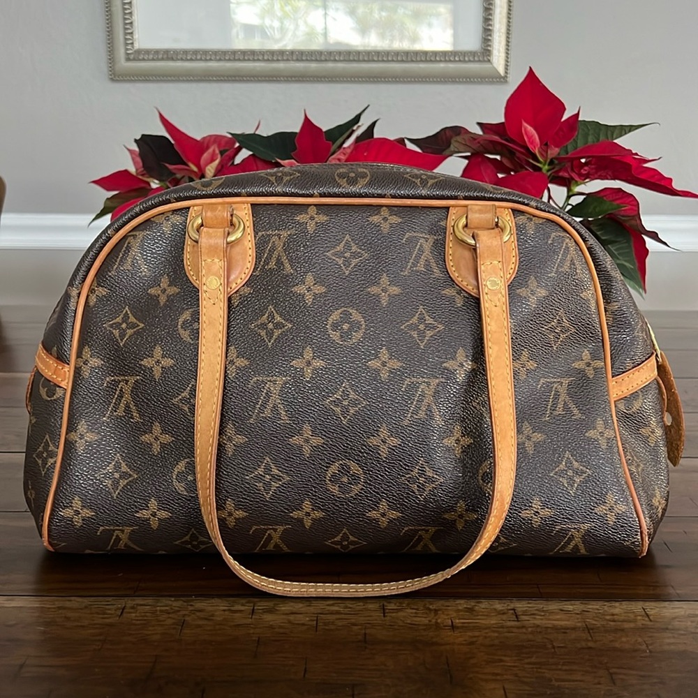 Authentic Louis Vuitton Monogram Montorgueil PM Shoulder Tote Bag - Picture 2 of 16